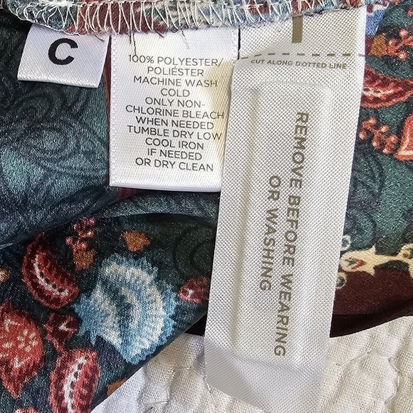 NWT Ann Taylor LOFT Vine Paisley Off The Shoulder Halter Dress - Picture 8 of 8